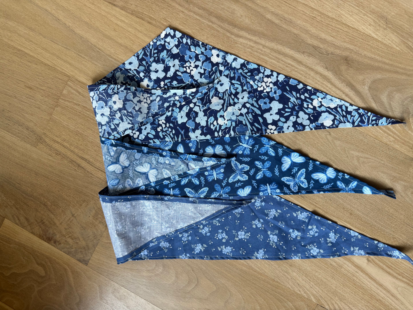 dog bandana floral single sided