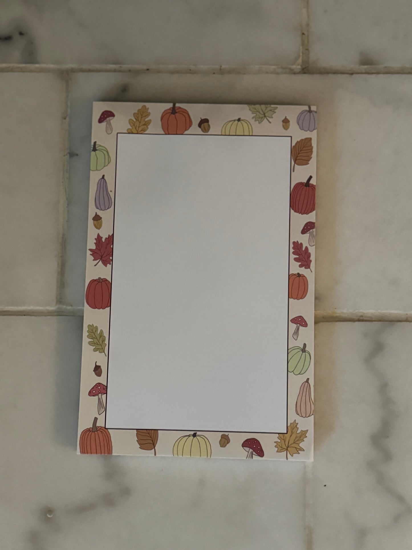autumn notepad