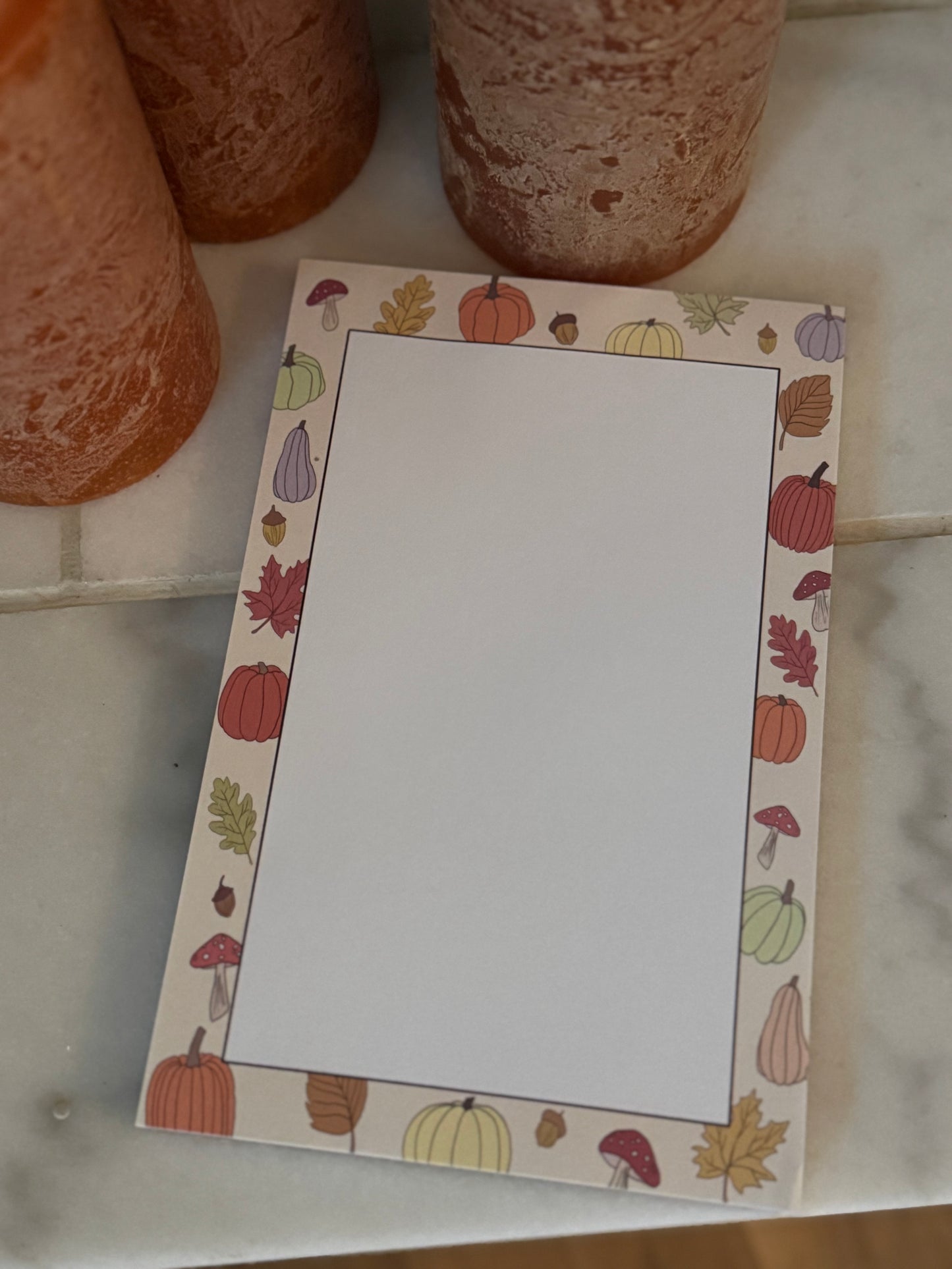 autumn notepad