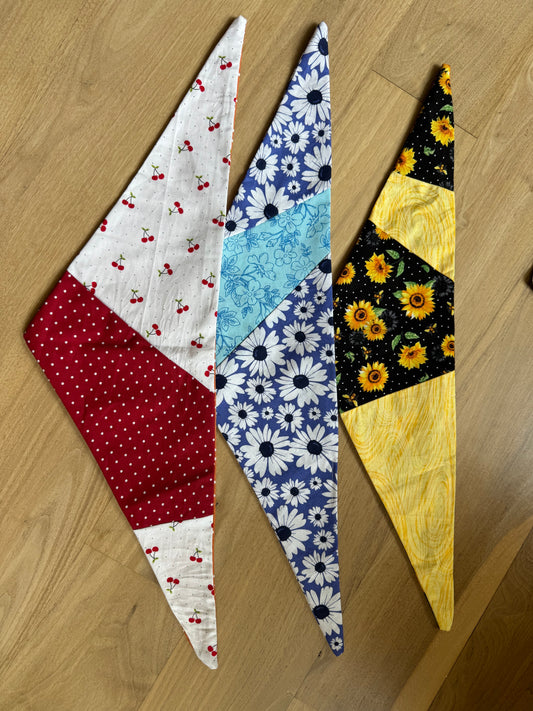 dog bandana patchwork