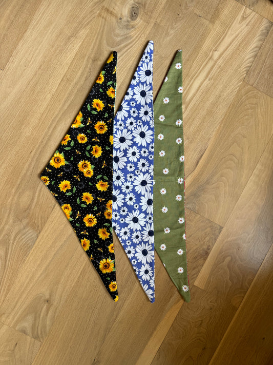 dog bandana floral