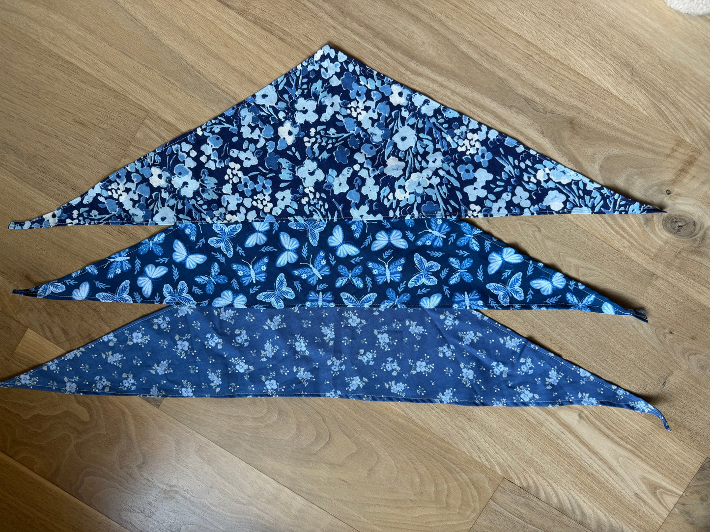 dog bandana floral single sided