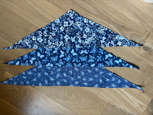 dog bandana floral single sided