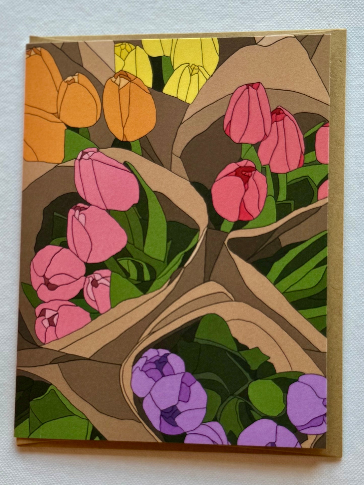 notecard - tulip